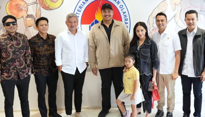 Audiensi dengan The Dudas-1, Menpora Dito Dukung Kolaborasi Dibidang Keolahragaan dan Kepemudaan