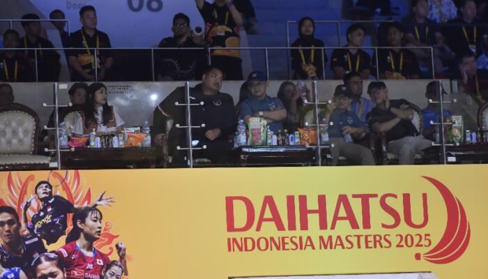 Menpora Dito Tinjau Turnamen Bulu Tangkis Daihatsu Indonesia Master 2025