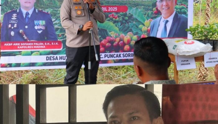 Aktivis Muda Apresiasi Gebrakan Kapolres Madina Dukung Ketahanan Pangan Nasional